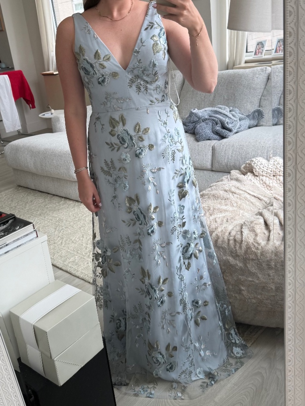 Tatum by Jenny Yoo (in Enchanted Floral Whisper Blue)